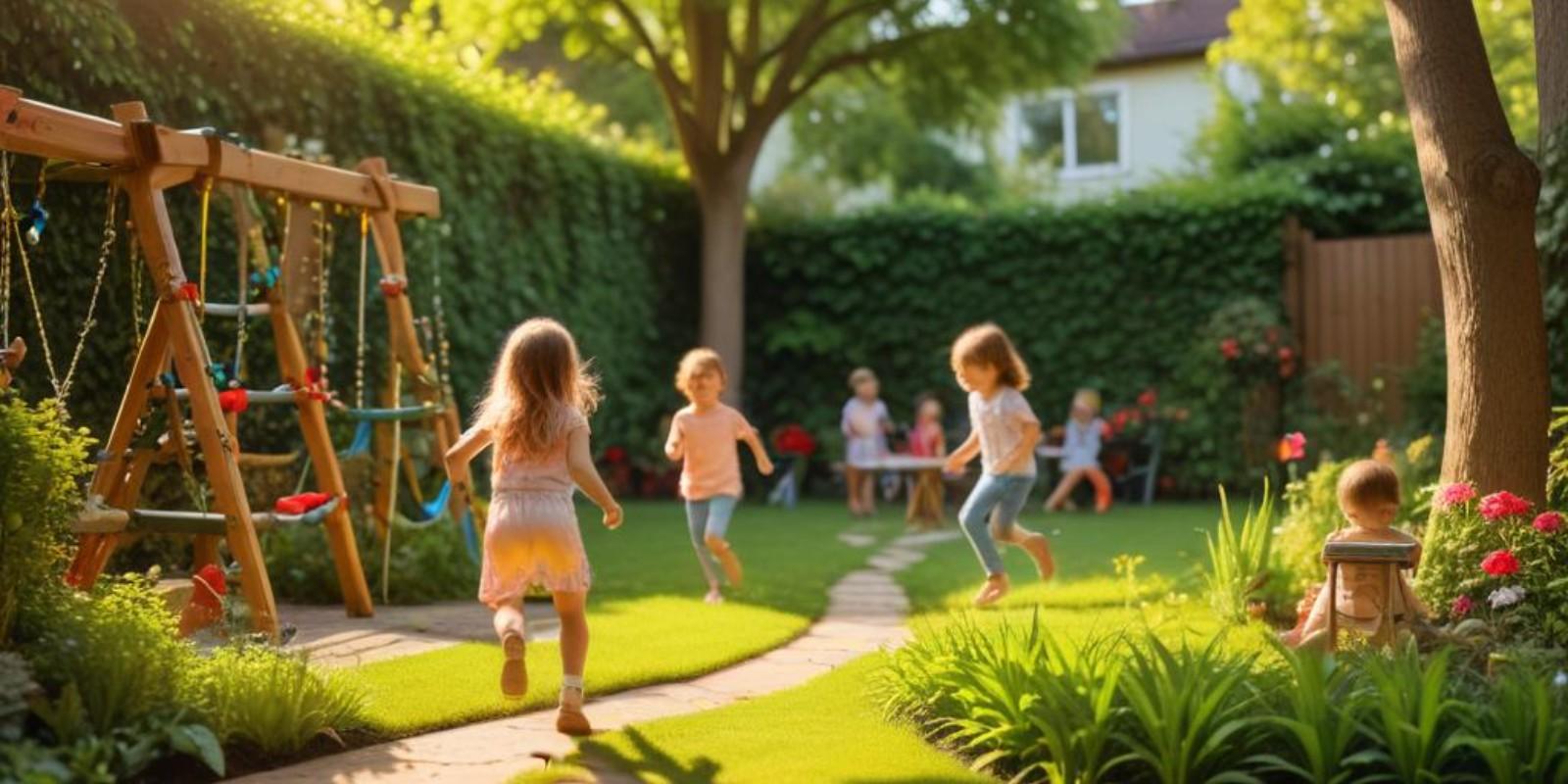 El hogar ideal para el juego y la felicidad infantil