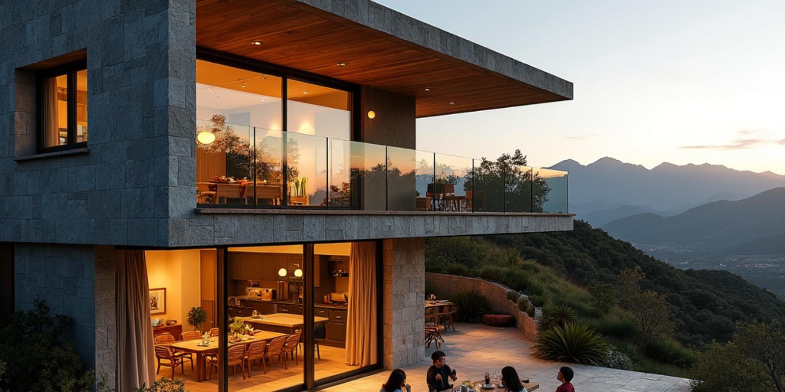 Diseño de casas modernas y naturales en Cieneguilla