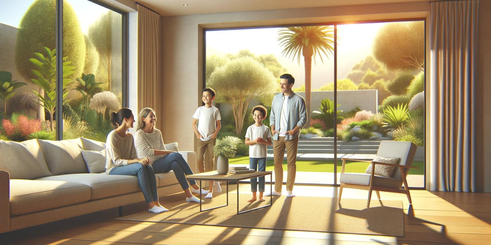 Diseño de hogares que fomenta la convivencia familiar